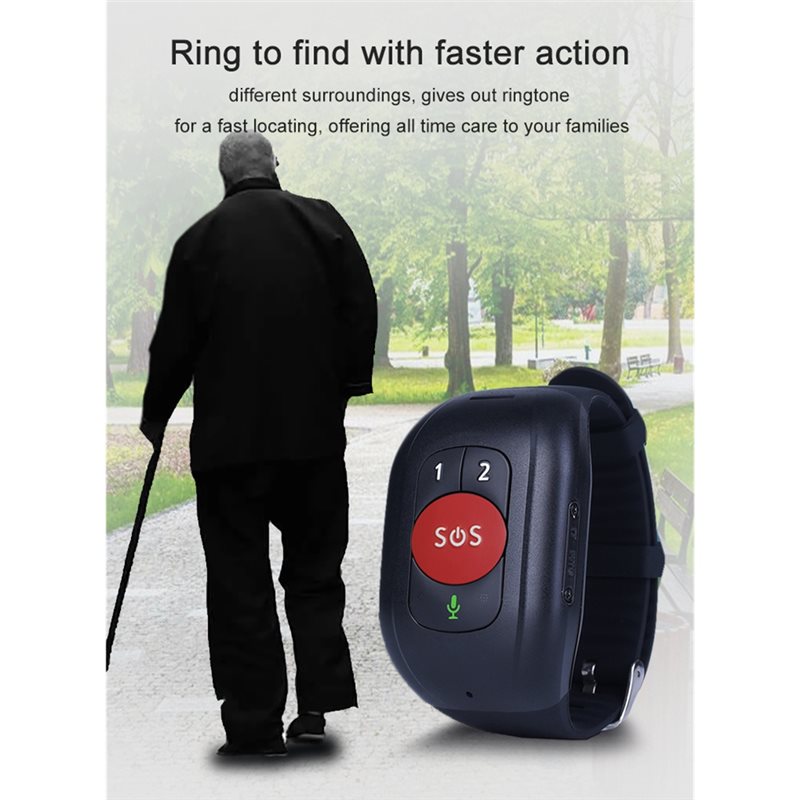 AB15-Smart Watch Bracelet 4G L - Fall Detection Watch avis et prix