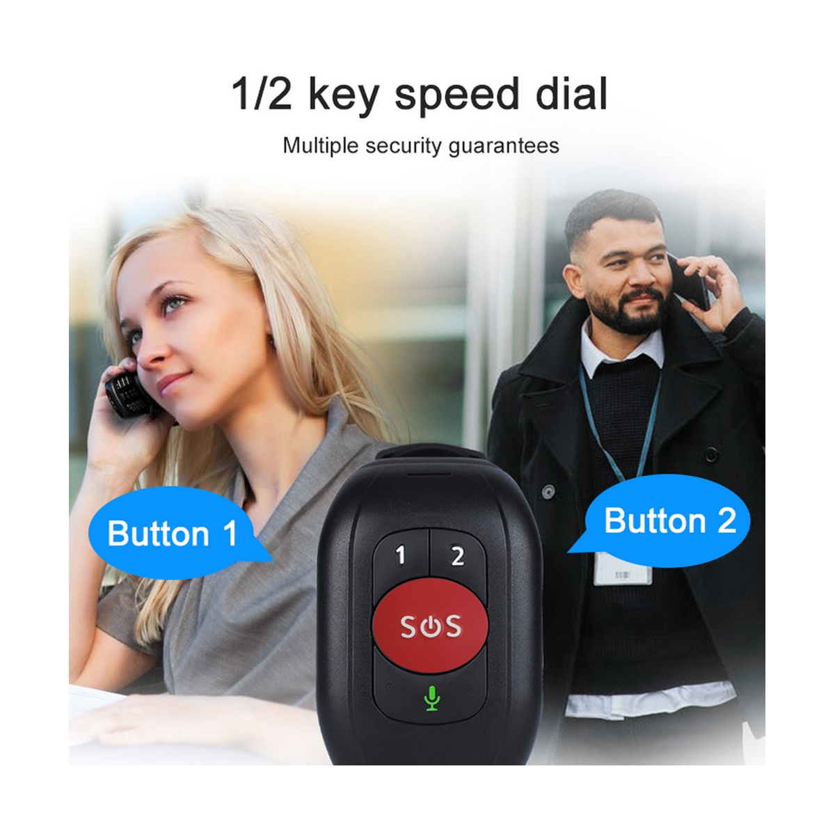 Elder 4G LTE GPS Tracker Brace - Fall Detection Watch avis et prix