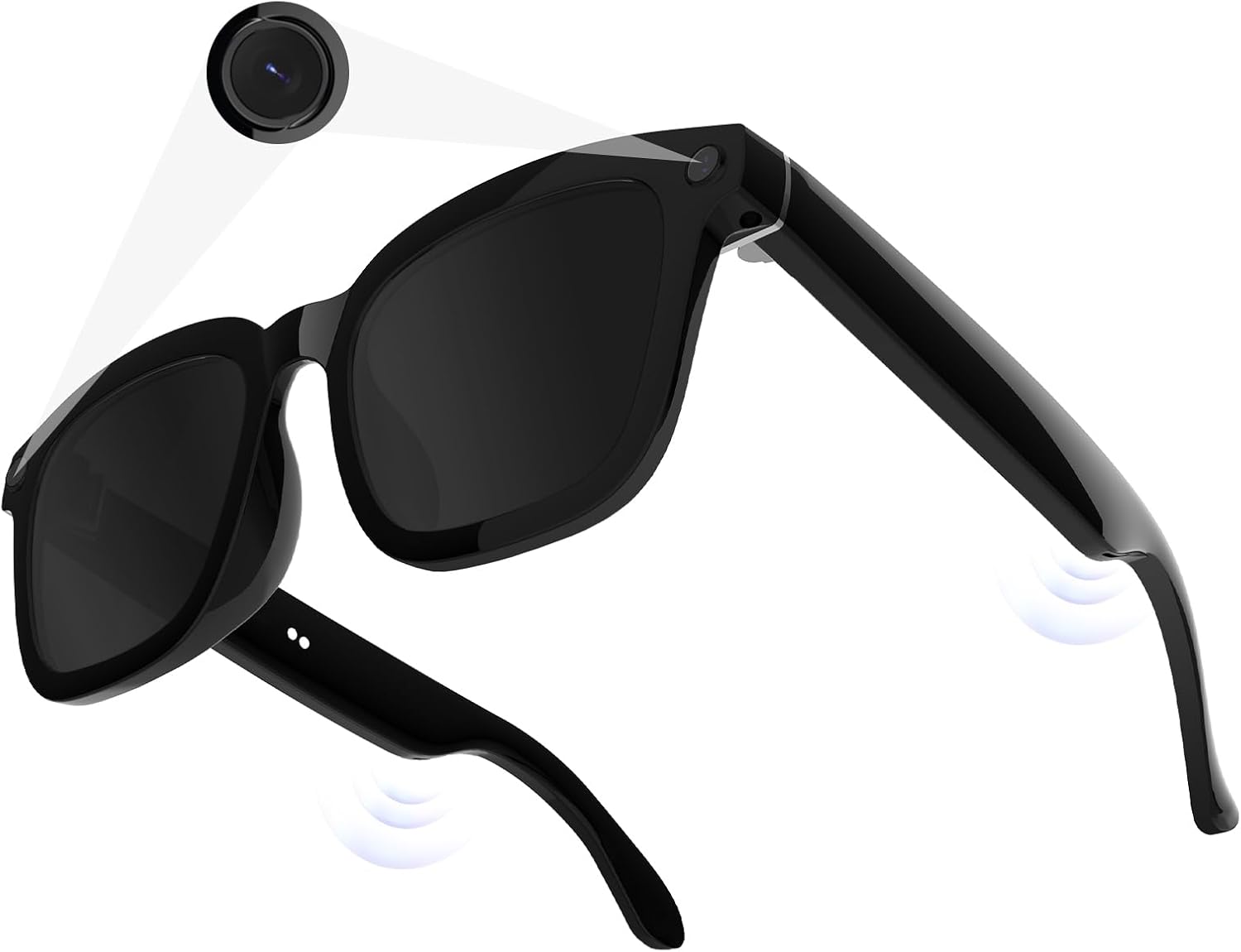 AI Smart Camera Glasses 1080P  - Smart Glasses Lens avis et prix
