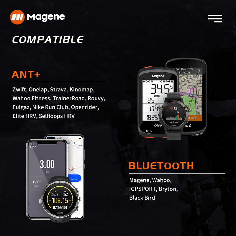 Magene H64 Heart Rate Monitor  - Breath Rate Monitor avis et prix