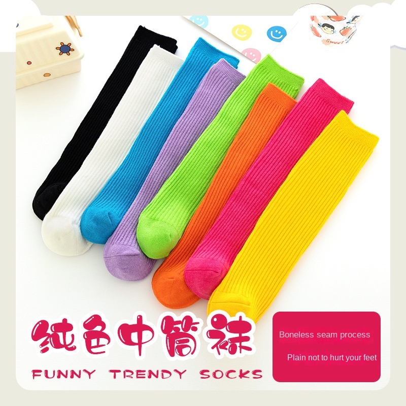 1pairs Cute Baby Girls Ribbed  - Baby Sock Oximeter avis et prix