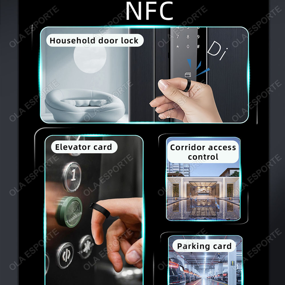 New Smart Ring Men Women 2025  - Smart Ring Nfc Pay avis et prix