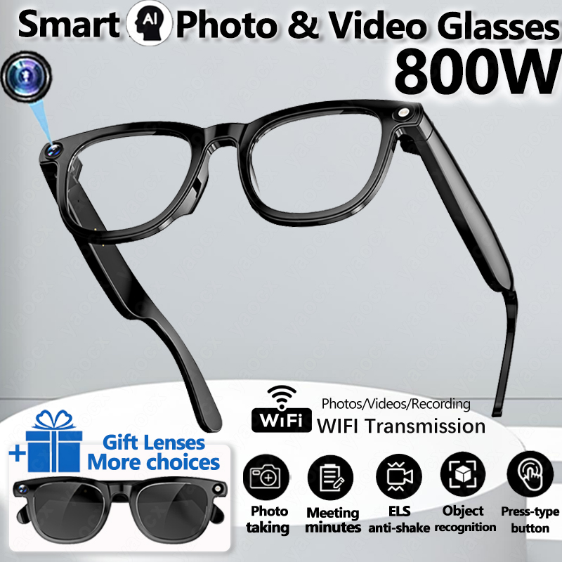 2026 Smart Glasses 800W Camera - Smart Glasses Lens avis et prix