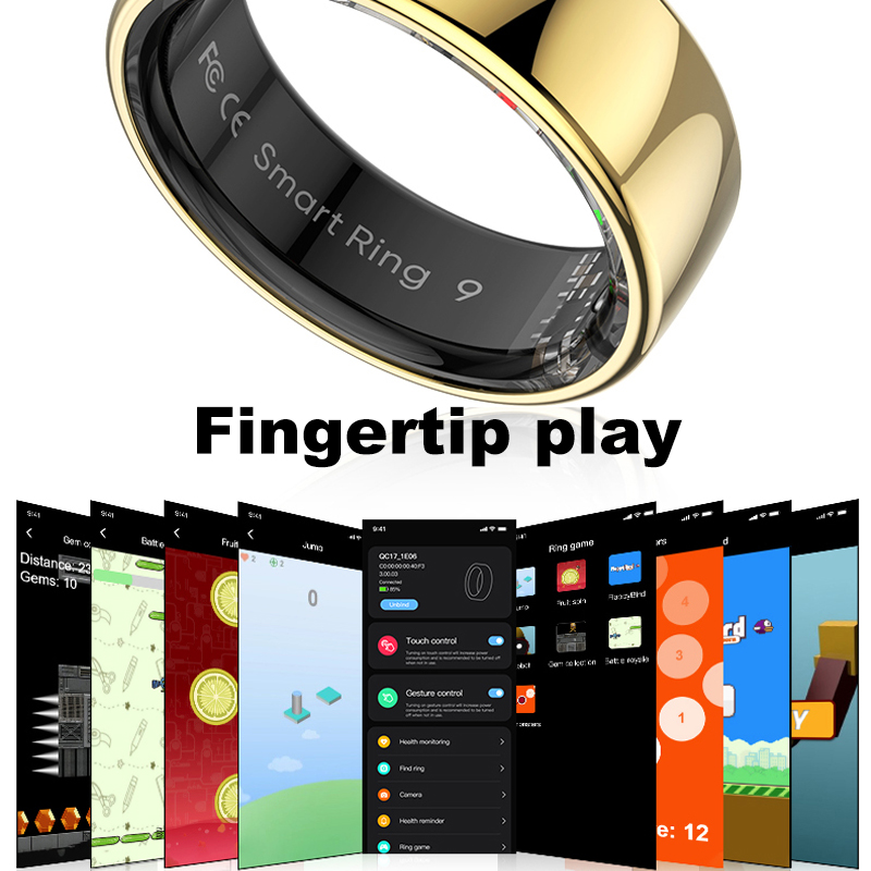 Smart Ring Men Women with Char - Temperature Ring Skin avis et prix