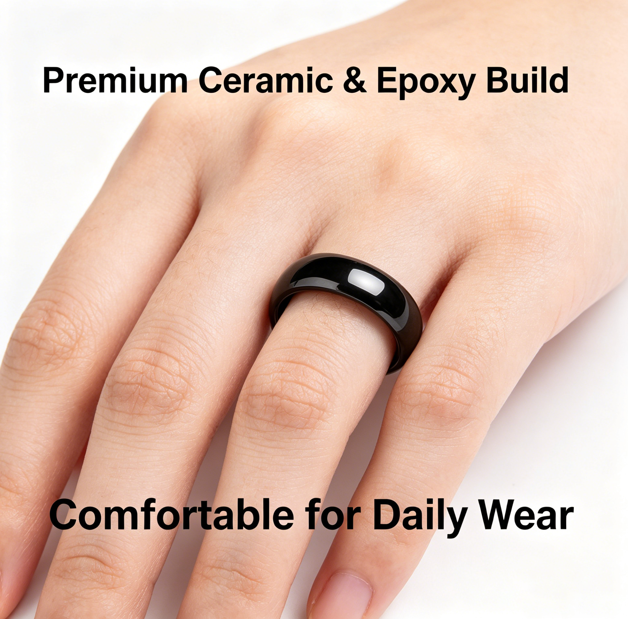 NFC Full Ceramic Smart Ring Co - Smart Ring Nfc Pay avis et prix