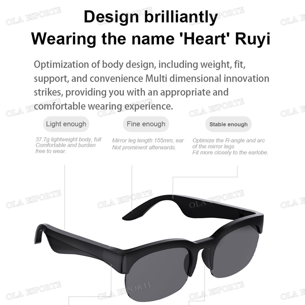New Smart Bluetooth V5.3 Sungl - Smart Glasses Lens avis et prix