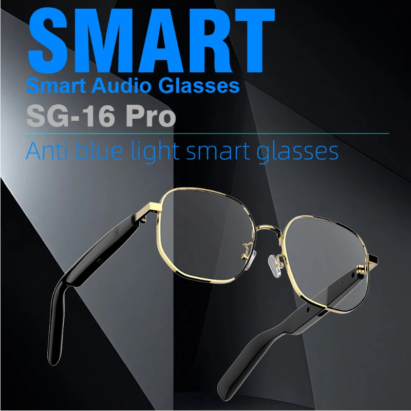 Lenovo New SG-16 Pro Smart Aud - Smart Glasses Lens avis et prix