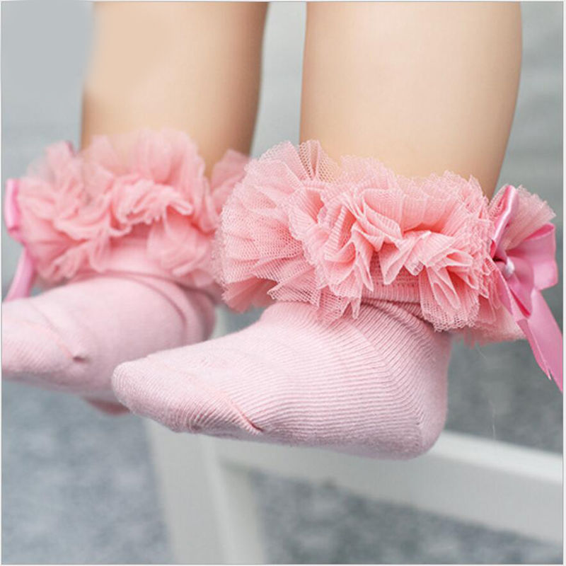 Floral Baby Knee High Socks An - Baby Sock Oximeter avis et prix