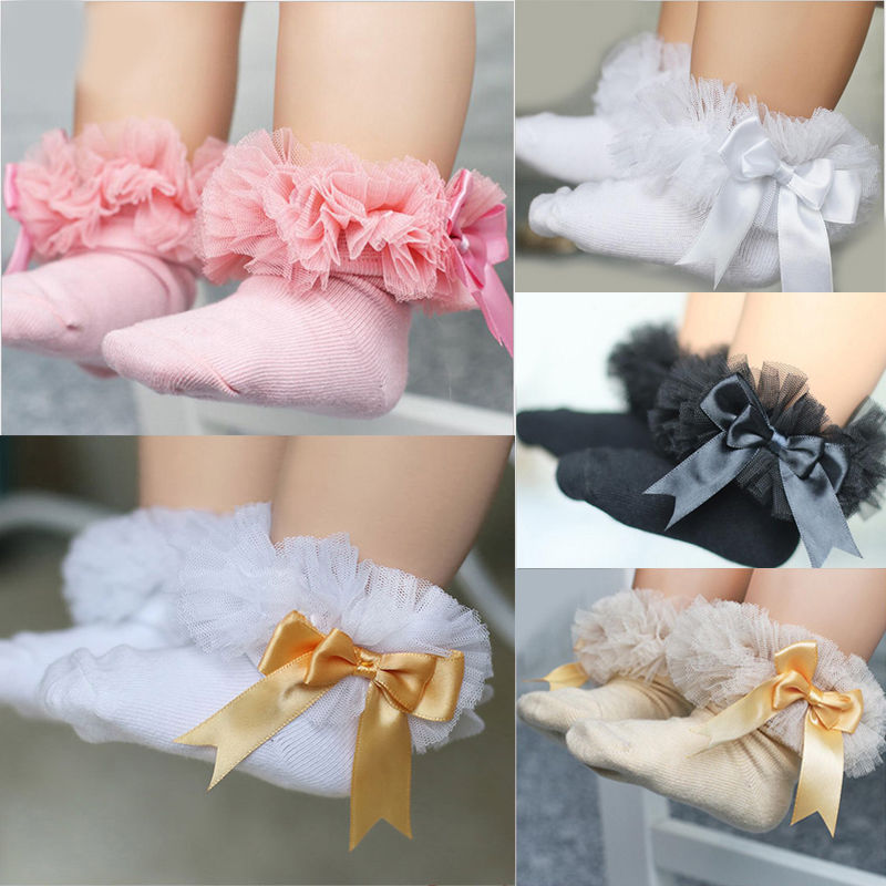 Floral Baby Knee High Socks An - Baby Sock Oximeter avis et prix