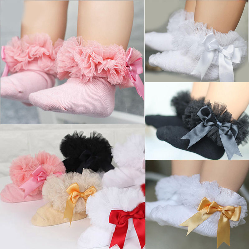 Floral Baby Knee High Socks An - Baby Sock Oximeter avis et prix