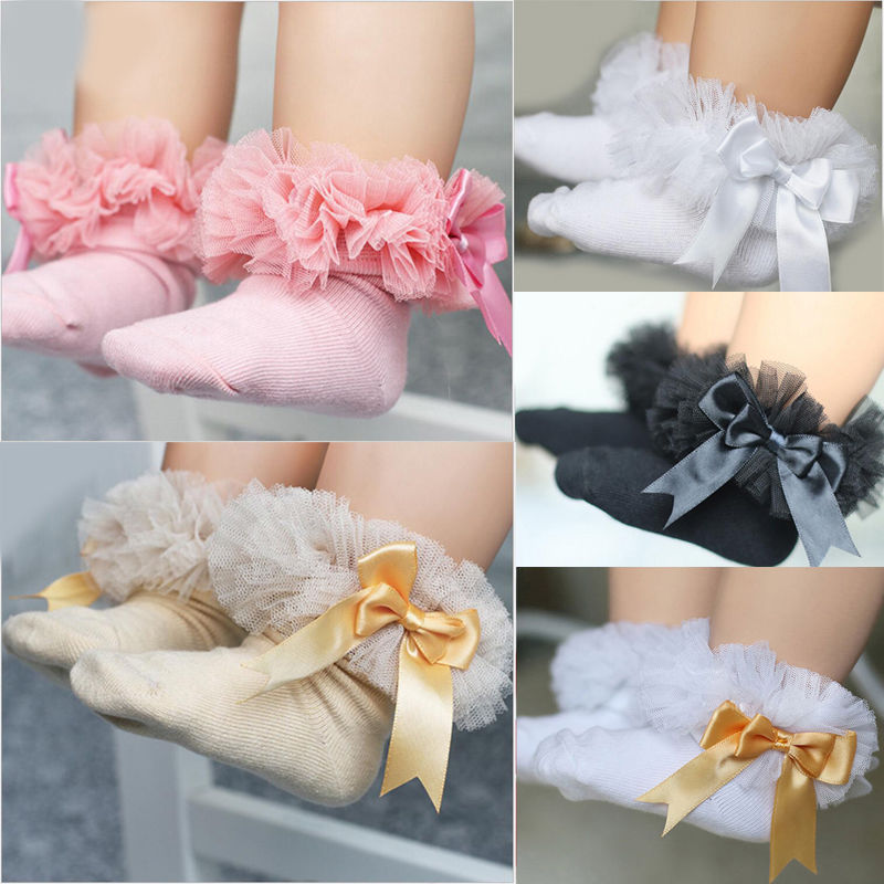 Floral Baby Knee High Socks An - Baby Sock Oximeter avis et prix