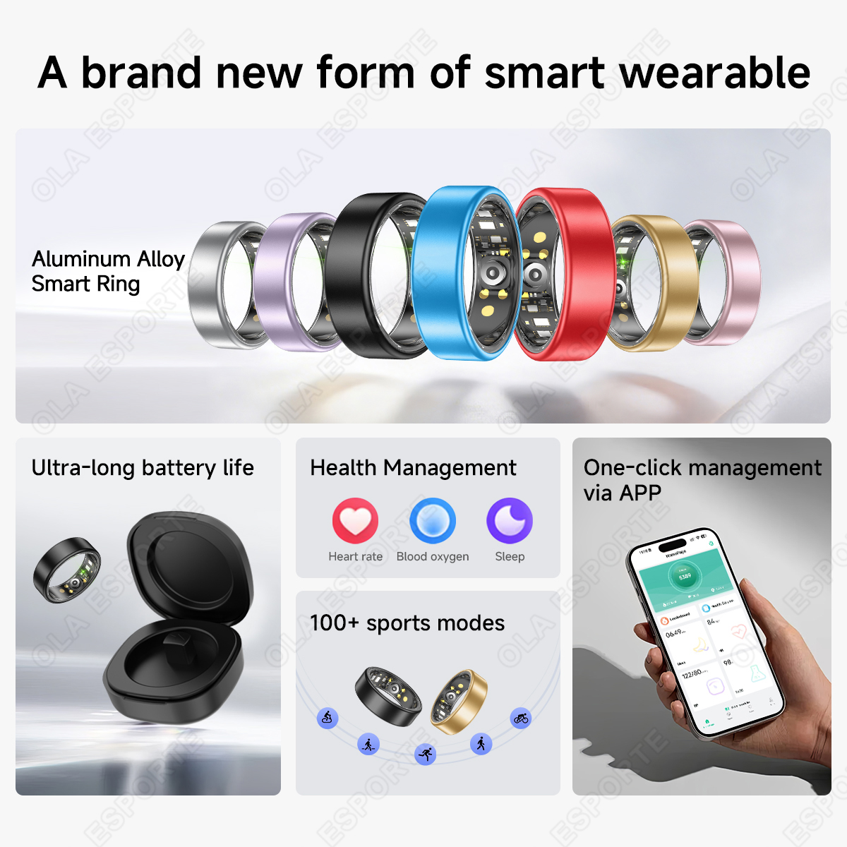 New R09 Smart Ring Men Women w - Temperature Ring Skin avis et prix