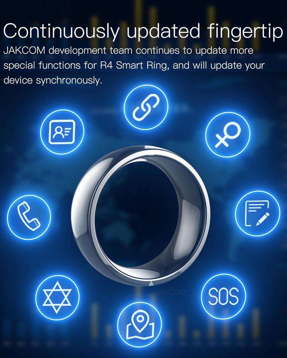 Jakcom Smart Ring  R4 Wearable - Smart Ring Nfc Pay avis et prix