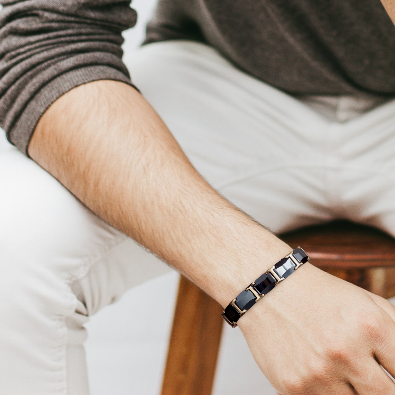 Ceramic Titanium Steel Bracele - Meditation Headband Eeg avis et prix