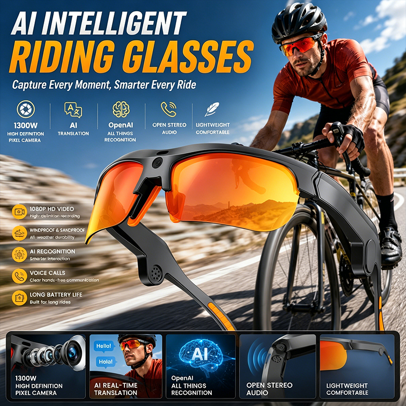 Cycling Smart Glasses AI Trans - Smart Glasses Lens avis et prix