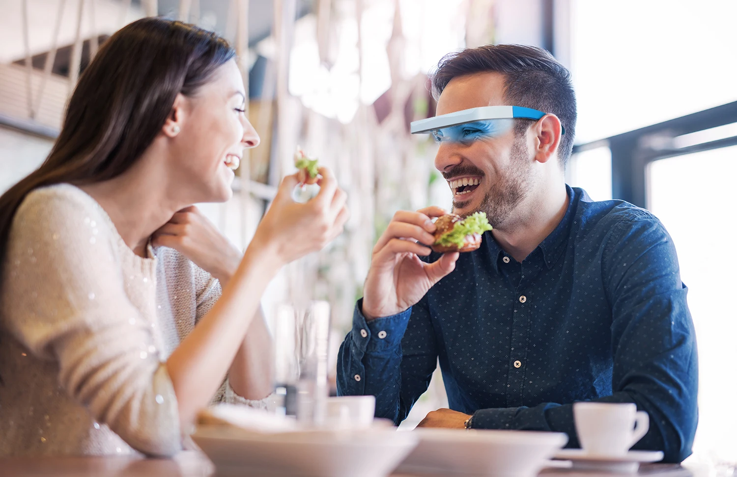 SAD Light Therapy Glasses Red  - Light Therapy Glasses avis et prix