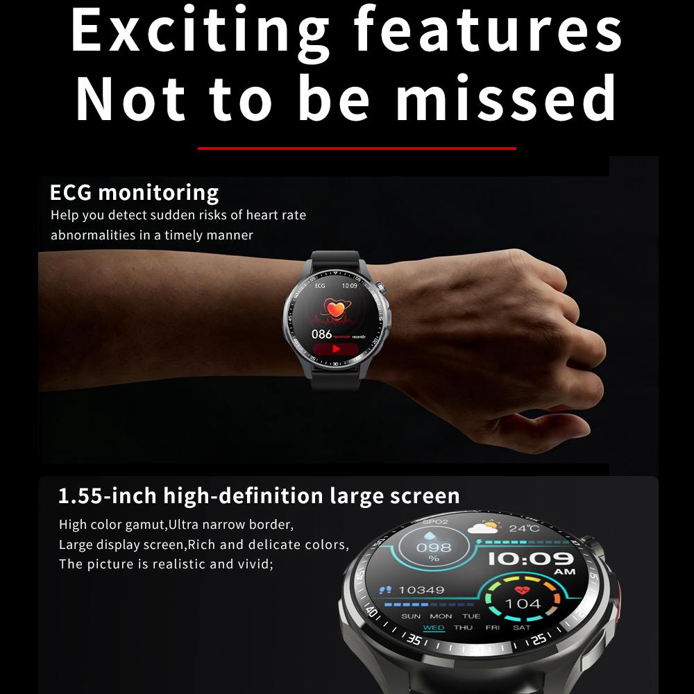 Men Smart Watch All Day Fall D - Fall Detection Watch avis et prix