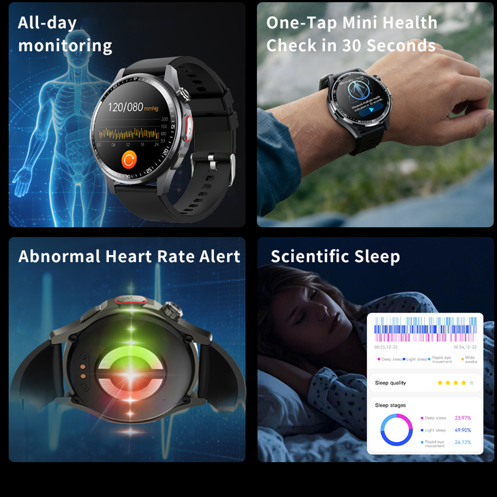 Men Smart Watch All Day Fall D - Fall Detection Watch avis et prix