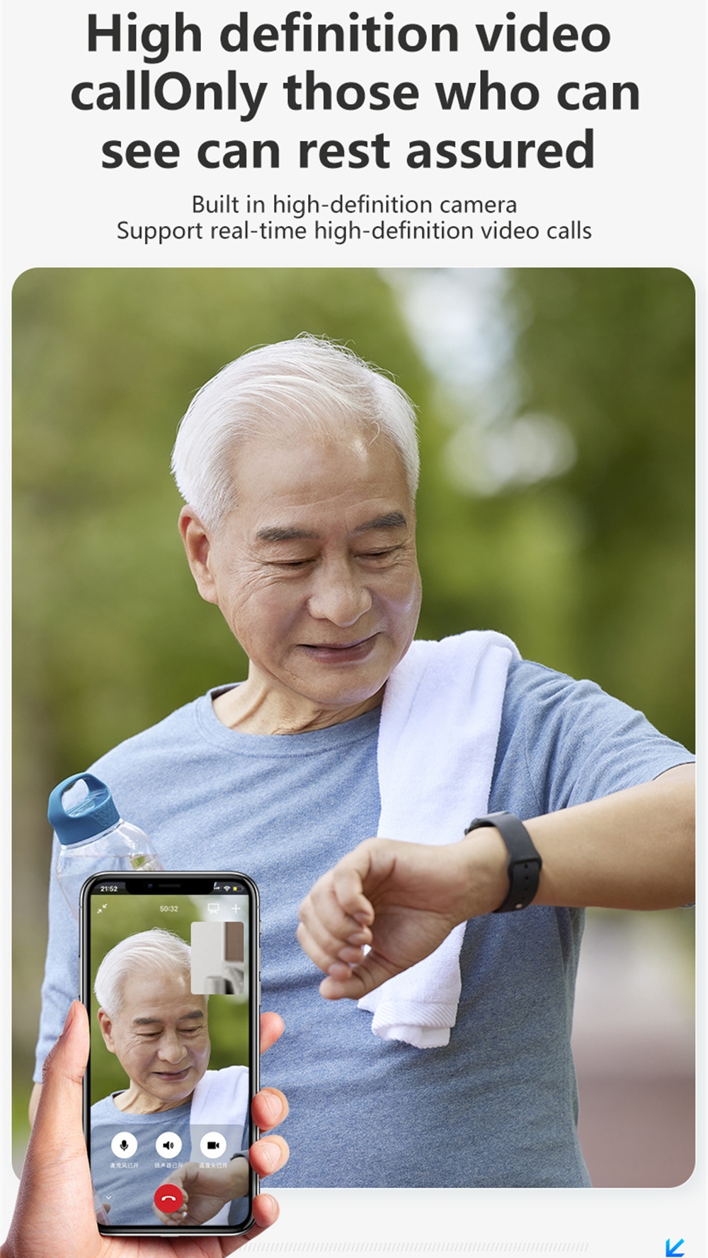 GPS Positioning Fall Detection - Fall Detection Watch avis et prix