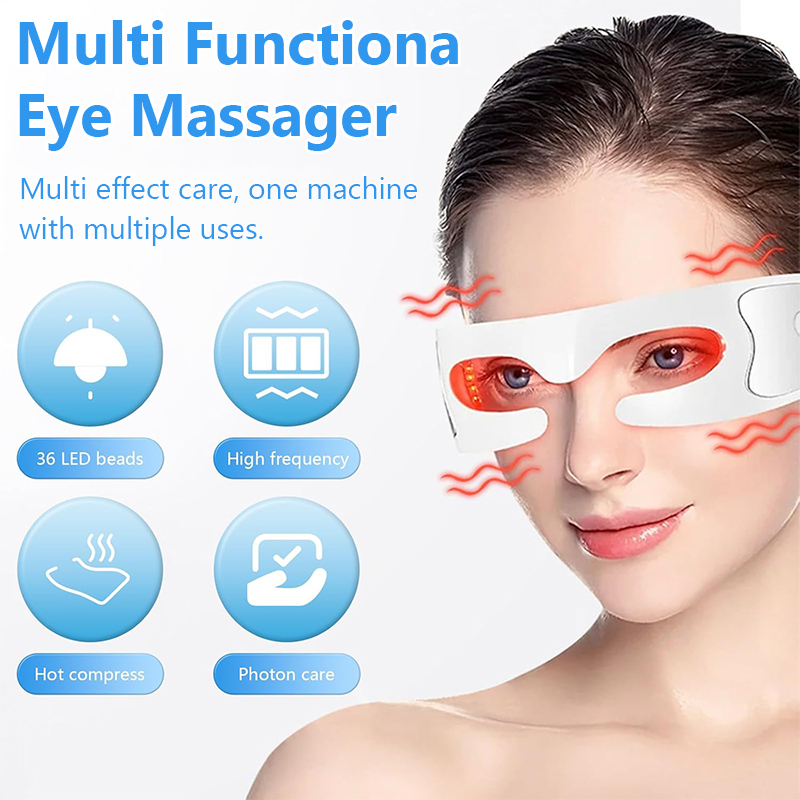 Red Light Theraphy Eye Massage - Light Therapy Glasses avis et prix