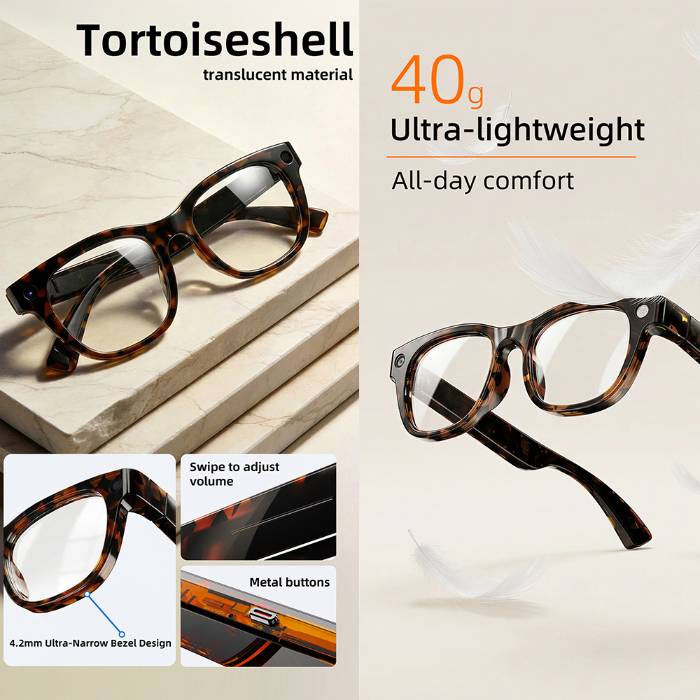 G600 Pro AI Smart Glasses 13MP - Smart Glasses Lens avis et prix