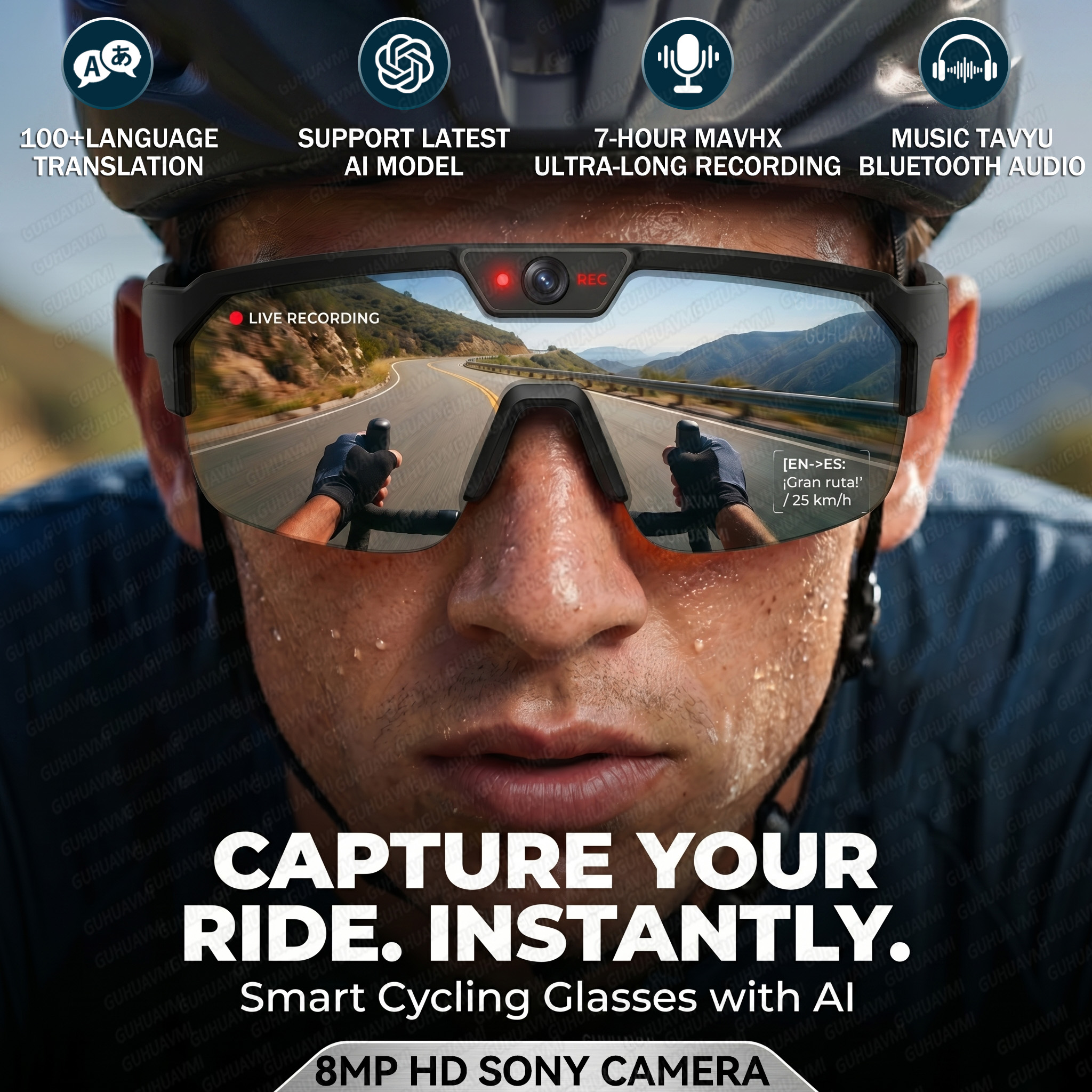 2026 New AI Smart Sports shoot - Smart Glasses Lens avis et prix
