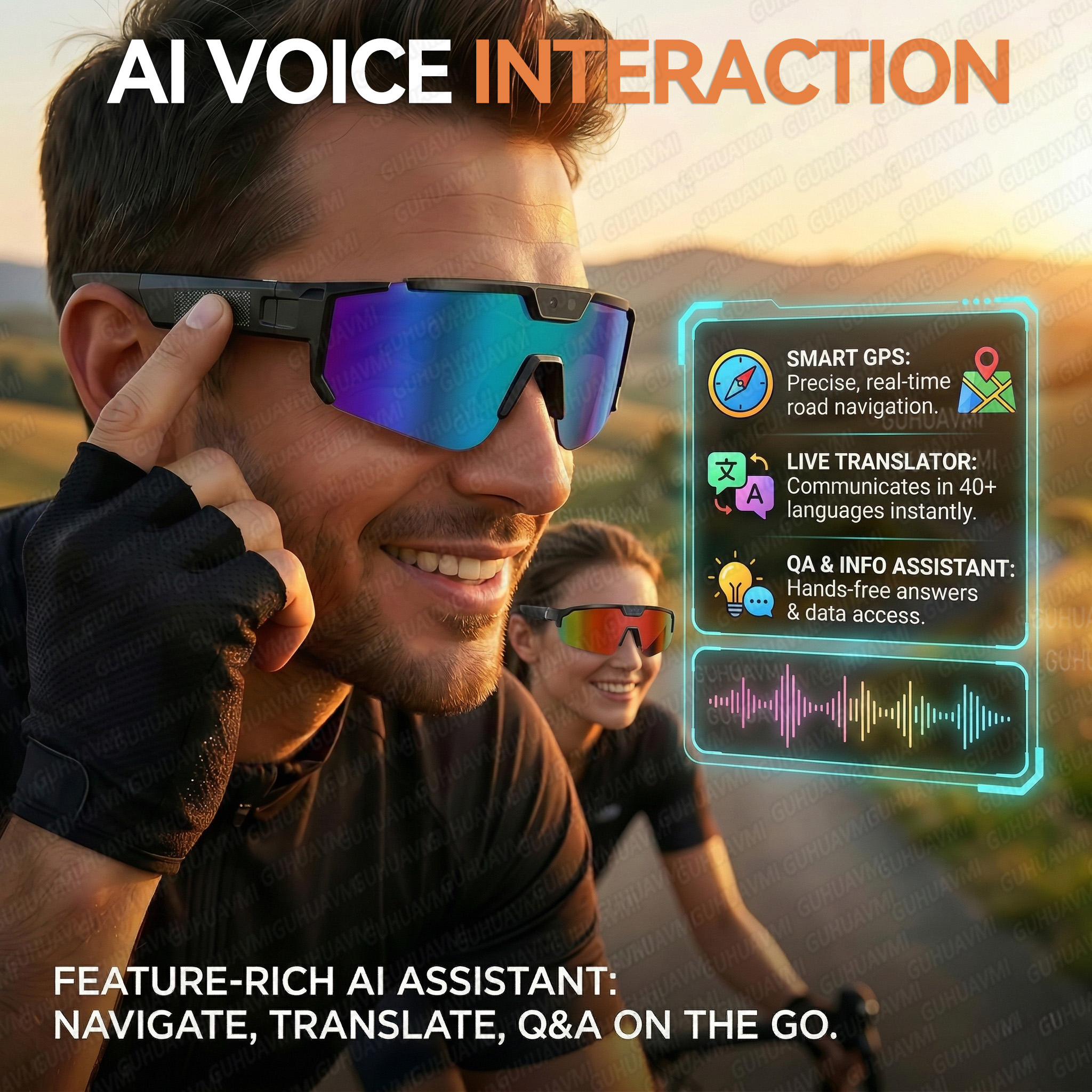 2026 New AI Smart Sports shoot - Smart Glasses Lens avis et prix