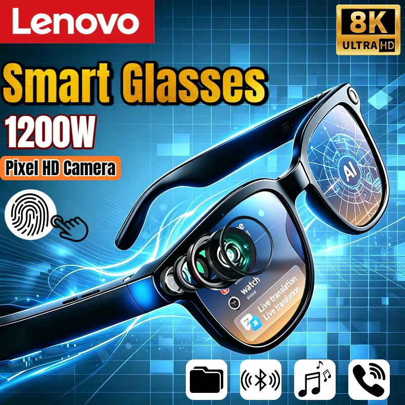 Lenovo AI Smart Glasses 8K Rem - Smart Glasses Lens avis et prix