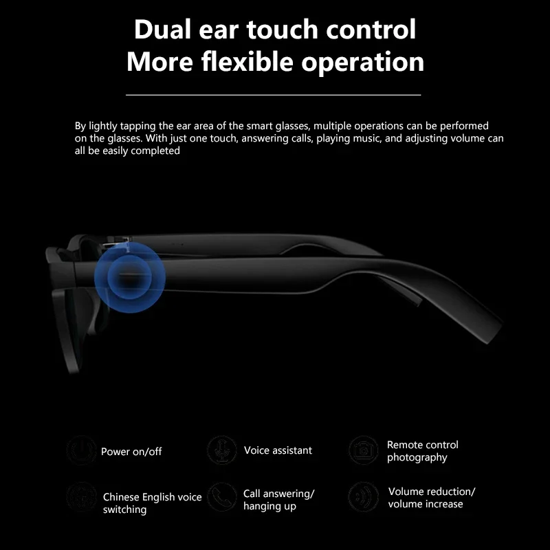 Lenovo AI Smart Glasses 8K Rem - Smart Glasses Lens avis et prix
