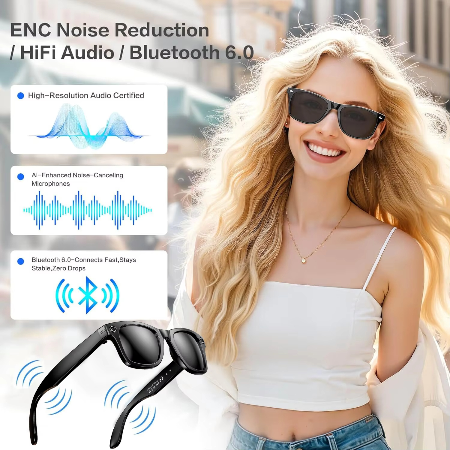 Xiaomi 800W Camera AI Glasses  - Smart Glasses Lens avis et prix
