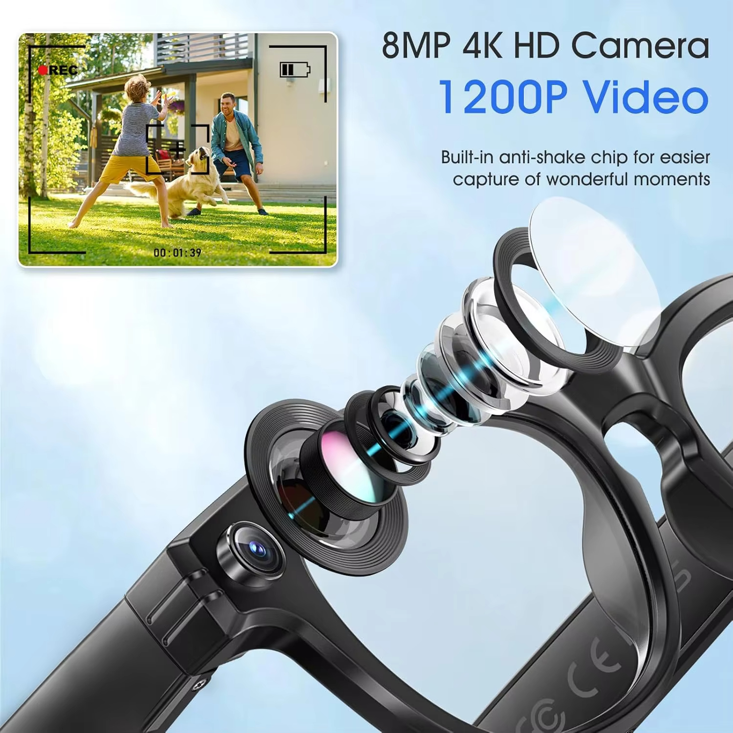 Xiaomi 800W Camera AI Glasses  - Smart Glasses Lens avis et prix