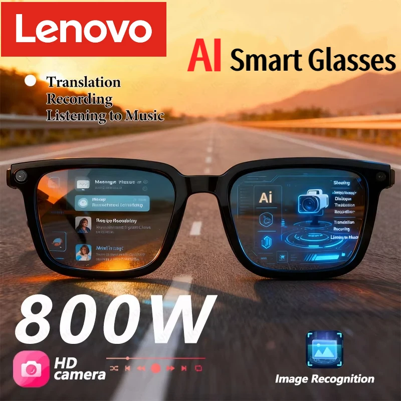 Lenovo AI Smart Glasses 8K HD  - Smart Glasses Lens avis et prix