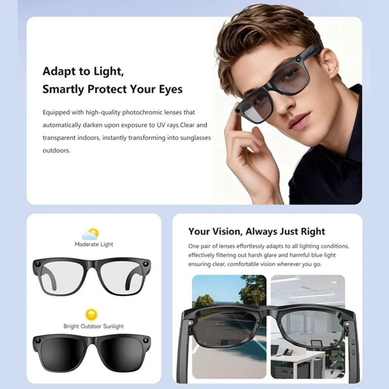Lenovo AI Smart Glasses 8K HD  - Smart Glasses Lens avis et prix