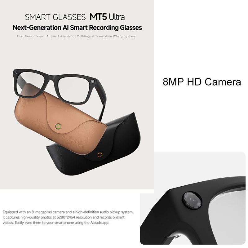 2026 Genuine Leather 2000Mah C - Smart Glasses Lens avis et prix