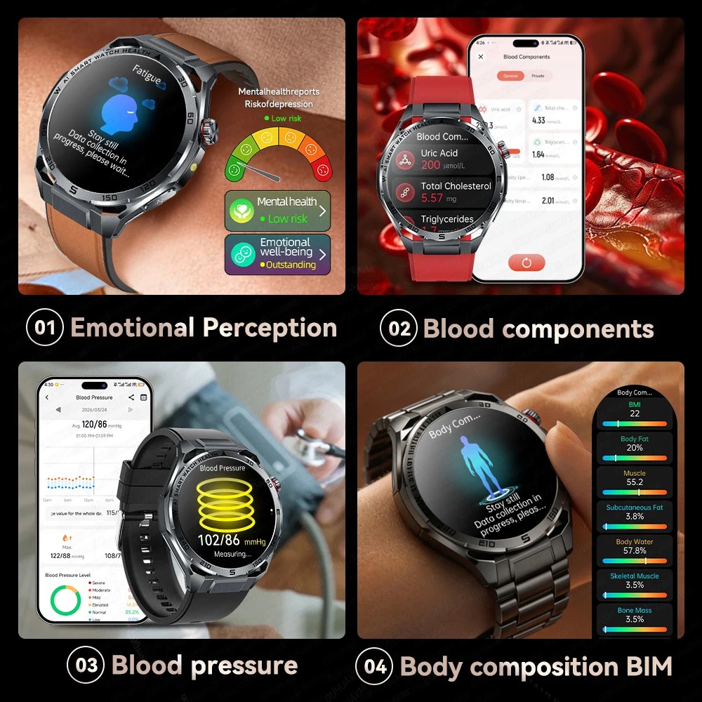 New Blood Pressure Uric Acid B - Fatigue Band Monitor avis et prix