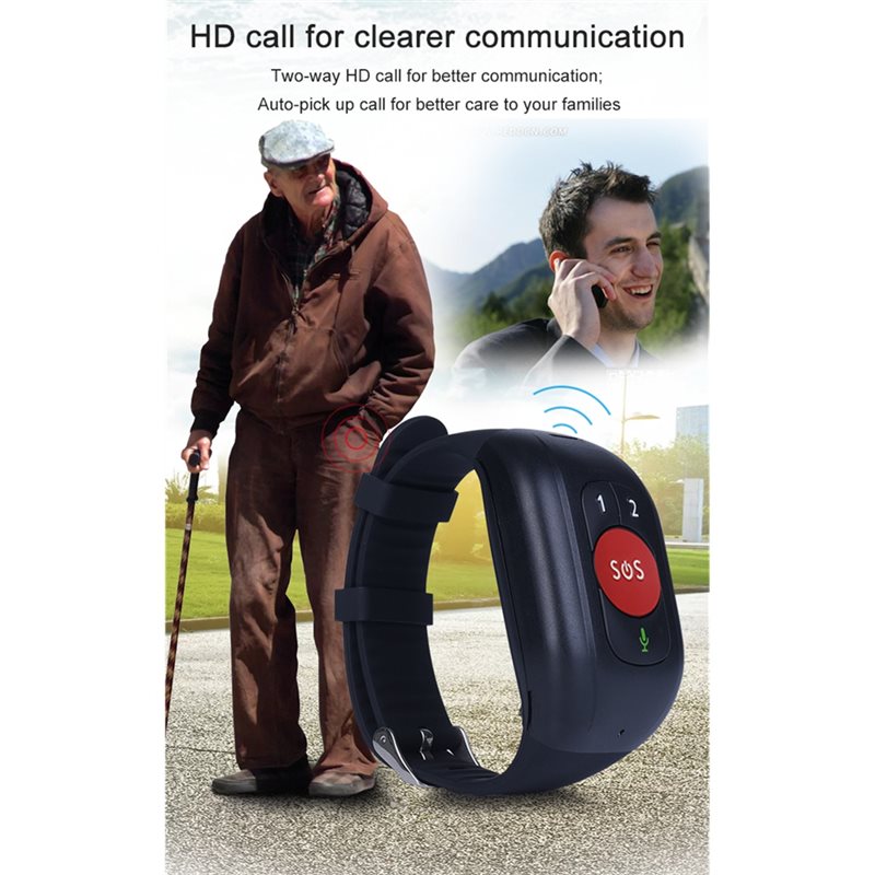 【GIFT】Urgent Call SOS Smart Wa - Fall Detection Watch avis et prix