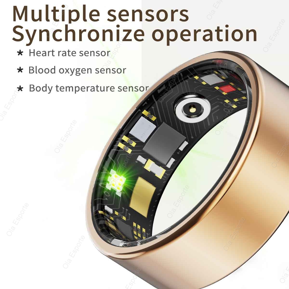 R09 Smart Ring Men Women with  - Temperature Ring Skin avis et prix