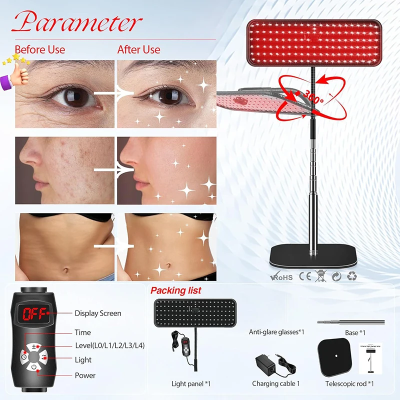 Near Infrared Light Panel 660n - Galvanic Skin Sensor avis et prix