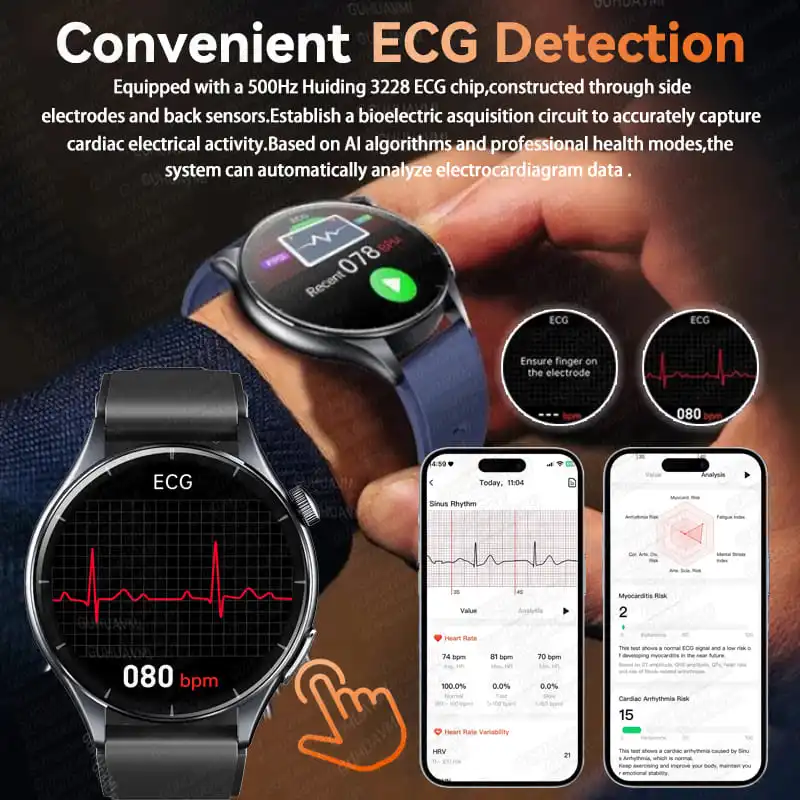 ECG Health Diagnosis Smart Wat - Fatigue Band Monitor avis et prix