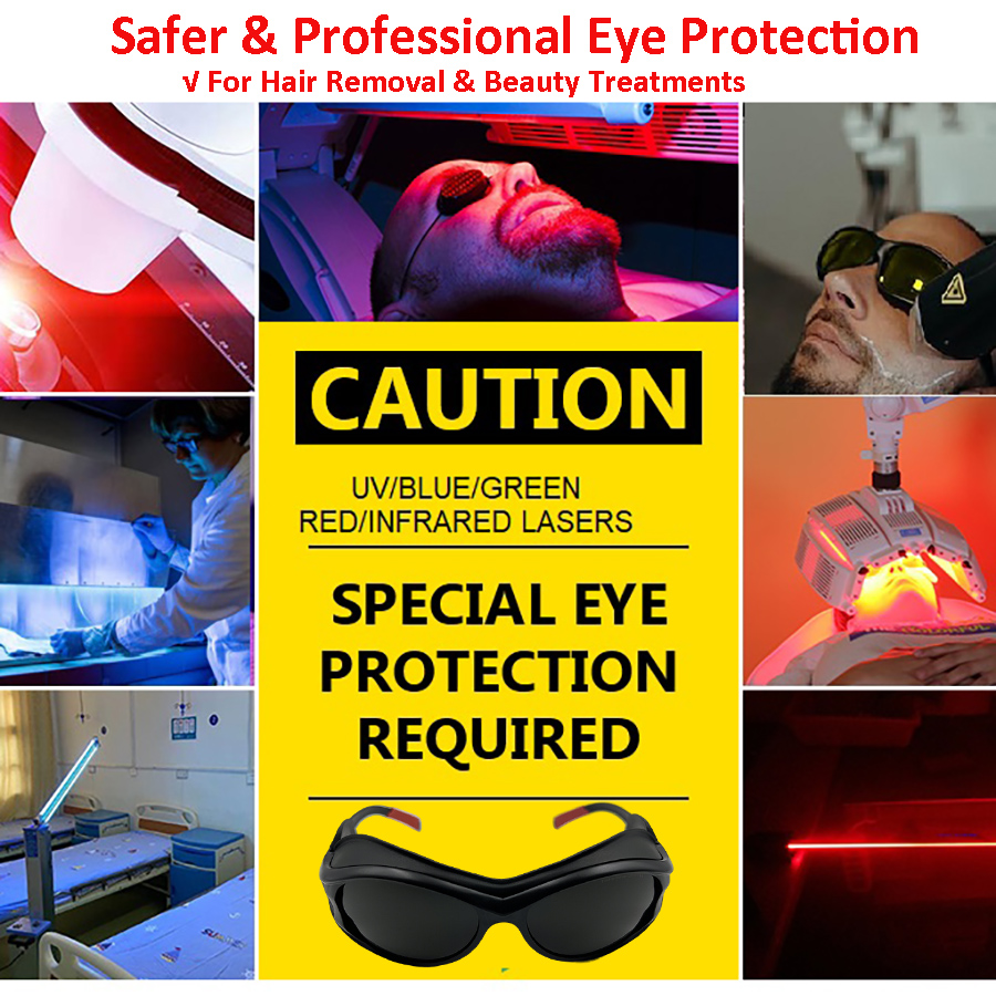 IPL Laser Hair Removal Glasse  - Light Therapy Glasses avis et prix