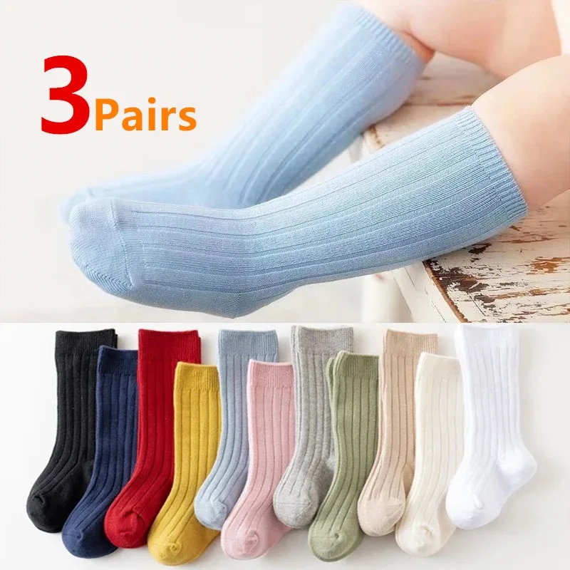 3Pairs/Lot Baby Knee High Sock - Baby Sock Oximeter avis et prix