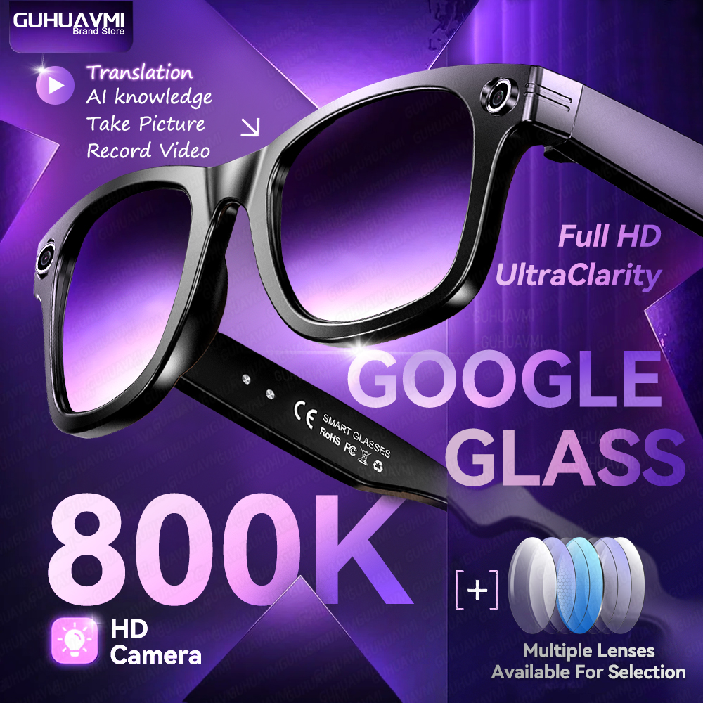 AI Smart Glasses with 8MP Came - Smart Glasses Lens avis et prix